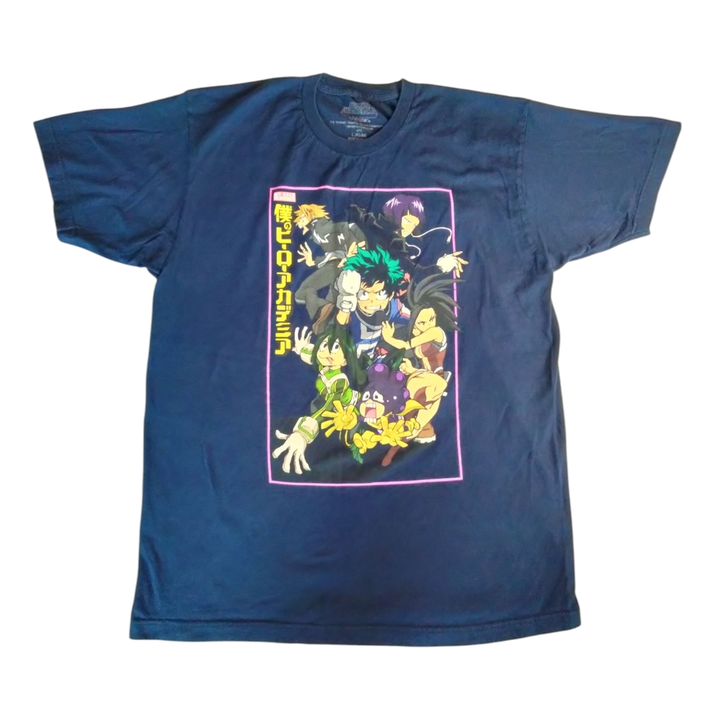 My Hero Academia Anime Graphic T-Shirt Sz: L